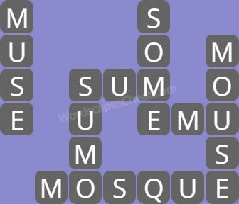 Wordscapes Level 1397, Strato 5 .